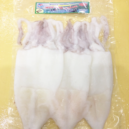 Mực ống một nắng 2 - 4 con/1kg